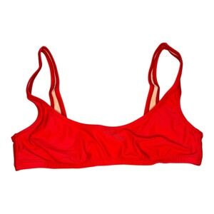 J. Crew Red Bikini Top